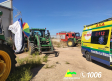 Herido un parapentista al estrellarse contra un tractor en Tomelloso (Ciudad Real)