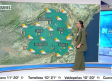 Lluvias en las comarcas más occidentales de la región