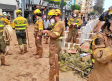 Bomberos de Castilla-La Mancha dan apoyo a los servicios de emergencia en Valencia