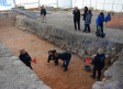 El taller Recual de Noheda culmina una excavación de 70 m2 en el yacimiento y saca a la luz un pie de una estatua