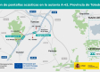 Instalan paneles para insonorizar la A-42 a su paso urbanizaciones de Yuncos, Yuncler y Numancia
