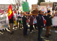 Protesta por el fin de la moratoria para macrogranjas porcinas en Castilla-La Mancha