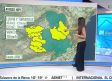 Avisos amarillos por tormentas, lluvia y viento