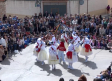 Los danzantes del Cristo de la Viga toman las calles de Villacañas