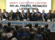 Primera protesta de los regantes del Levante contra el cambio de las reglas de explotación