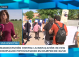Vecinos de Yepes se manifiestan contra la instalación de dos complejos fotovoltaicos en campos de olivo