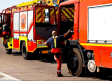 Incendio en una fábrica de envases en el polígono de Hellín (Albacete)