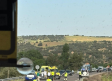 Muere el conductor de un turismo en una colisión frontal en Menasalbas (Toledo)