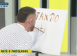 Pintar cuadros con la boca: así es el arte a pinceladas de Lorenzo Higueras