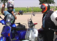 El rugir de más de 200 vespas ambientan las calles de Tomelloso