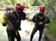 Los GEAS de la Guardia Civil realizan sus entrenamientos en el río Júcar
