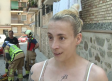Los bomberos aplauden la reacción de una vecina de Santa Bárbara en el incendio originado en su cocina
