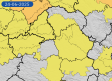 Avisos por tormentas en el Valle del Tajo, Montes de Toledo y Sierra de San Vicente