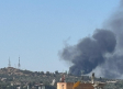 Incendio en una parcela del asentamiento del Cerro de los Palos