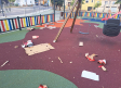Denuncian actos vandálicos en un parque infantil de Fontanar