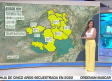 Alerta amarilla por altas temperaturas, tormentas, viento y lluvia en la región