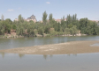 Drástico descenso del caudal del río Tajo a su paso por Toledo en las últimas horas