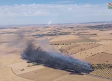Reabierta al tráfico la N-430 tras controlar el incendio provocado por un camión