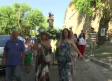 Fin de semana festivo en el barrio toledano de La Cornisa