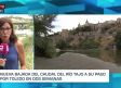 Nueva bajada brusca del caudal del río Tajo a su paso por la ciudad de Toledo