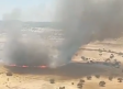 Controlado el incendio en Brazatortas que ha quemado unas 140 hectáreas