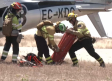 Entrenamiento de los bomberos forestales de INFOCAM