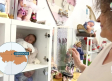 María Jesús, una aficionada a customizar muñecas
