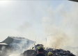 Incendio en una planta de reciclaje en Talavera de la Reina