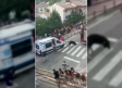 Tensión en Alcalá de Júcar durante los encierros de las fiestas