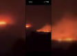 Polémica por el espectáculo de pirotecnia de un pueblo de Extremadura cercano a un incendio
