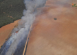 Extinguido el incendio declarado en Yebes, Guadalajara, próximo a la vía