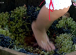 Pisada de uva y degustación de uva en las fiestas de Corral de Almaguer