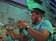 Tradicional desfile de peñas en la Fiesta del Vino de Valdepeñas