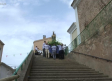 Procesión en Ayna de su patrona, Santa María de lo Alto