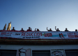 Encierro y concentraciones de los sindicatos para protestar ante el 'no' del Congreso a reducir la jornada