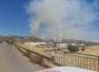 Incendio forestal activo en Puertollano