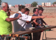 Concurso de tirachinas en las fiestas de Los Navalmorales