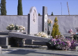 Robos y destrozos en el cementerio municipal de Tarancón (Cuenca)
