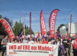 Manifestación en Motilla de Palancar contra el ERE de Mahle que contempla 550 despidos