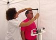 Pruebas médicas en la Plaza Mayor de Ciudad Real para detectar enfermedades cardiovasculares