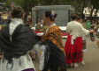 Los vecinos de Bonete se visten con sus trajes típicos para la misa manchega