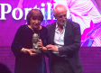 Blanca Portillo recibe el premio Pávez honorífico en el Teatro Palenque de Talavera