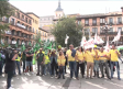 Concentración de los bomberos forestales del GEACAM