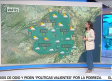 Lluvias débiles en gran parte de la región