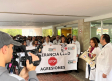 Concentración en el hospital de Manzanares (Ciudad Real) contra las agresiones a sanitarios
