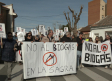Una manifestación en Villaluenga de la Sagra exige frenar la construcción de una planta de biogás