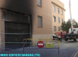 Comienzan las valoraciones de daños en el bloque de viviendas de Bargas afectado por un incendio