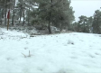 Primera nevada del invierno en la Serranía de Cuenca