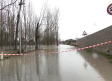 Unas veinte familias de Escalona (Toledo), desalojadas por la crecida del Alberche