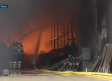 Extinguido el incendio de una nave industrial en Borox (Toledo) tras 24 horas de trabajo de los bomberos